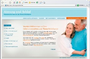ResMed Deutschland GmbH: Neue Website - www.atmungundschlaf.de bietet Informationen rund um das Thema Schlafapnoe