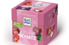 Alfred Ritter GmbH & Co. KG: Bunter schenken: Ritter Sport Schokowürfel im neuen Design