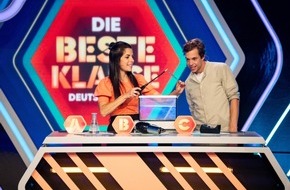 KiKA - Der Kinderkanal ARD/ZDF: "Die beste Klasse Deutschlands": Prominente Gäste und neue "KiKA-Quiz App" / Clarissa Corrêa da Silva und Tobias Krell präsentieren Deutschlands größtes Schulquiz und exklusive "App Live Shows"