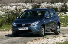 Renault Suisse SA: Der Dacia Sandero: Kompakter Fünftürer mit viel Platz