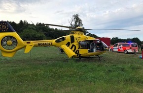 Feuerwehr Sprockhövel: FW-EN: Hubschrauberlandung abgesichert