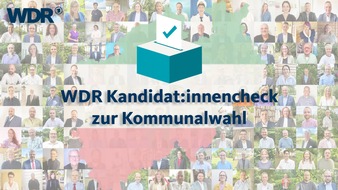 WDR Westdeutscher Rundfunk: Jetzt Online: WDR-Kandidat:innencheck zur Kommunalwahl 2025