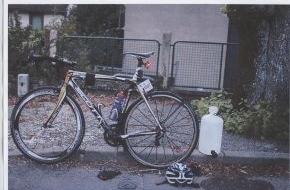 Polizeidirektion Bad Segeberg: POL-SE: Elmshorn: Profirennrad gestohlen- Kriminalpolizei sucht mit Foto nach Hinweisgebern