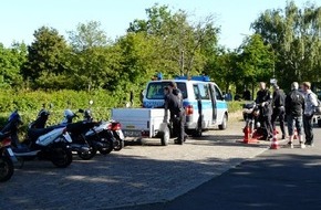 Polizeiinspektion Harburg: POL-WL: Landkreis Harburg - Polizei kontrolliert Roller