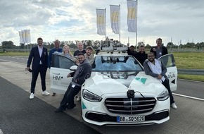 Hochschule M&uuml;nchen: KI steuert das Auto durch die Stadt