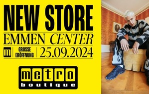 Metro Boutiques AG: Metro Boutique feiert Neueröffnung im Emmen Center