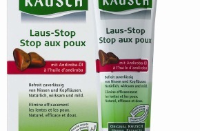 RAUSCH AG Kreuzlingen: Rausch AG Kreuzlingen: Der neue Läuse-Killer wirkt doppelt - ist mild und ohne Giftstoffe