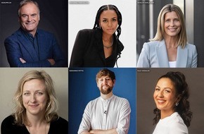 Medien.Bayern GmbH: Georg Kofler, Aminata Belli und Valerie Niehaus bei den 40. MEDIENTAGEN M&uuml;nchen