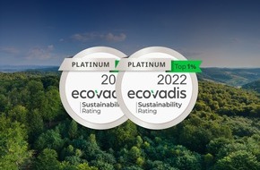 STARK Deutschland GmbH: +++ Pressemeldung: STARK Group erhält erneut Platin-Rating von EcoVadis  +++