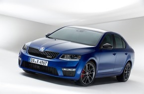 Skoda Auto Deutschland GmbH: Auftragsbücher geöffnet: SKODA nimmt Bestellungen für Octavia RS Limousine an (BILD)