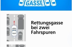 Polizeiinspektion Heidekreis: POL-HK: Heidekreis: Kontrollen auf der A 7 - Fehlverhalten bei Rettungsgasse festgestellt