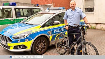 Polizei Duisburg: POL-DU: Neues Gesicht für Baerl! Andreas Werner hat den Streifenwagen gegen ein Dienstfahrrad getauscht und ist ab sofort neuer Bezirksdienstbeamter für den Stadtteil.