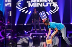 SAT.1: Köpft sich der Kölner Lukas (25) mit Tischtennisbällen zu 200.000 Euro? "Die Perfekte Minute" am Freitag in SAT.1 (FOTO)