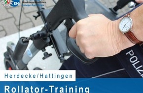 Kreispolizeibehörde Ennepe-Ruhr-Kreis: POL-EN: Herdecke-Hattingen- Rollator-Training