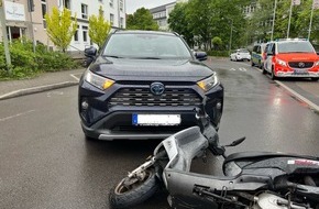 Kreispolizeibeh&ouml;rde Oberbergischer Kreis: POL-GM: Unfall im Einm&uuml;ndungsbereich