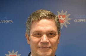 Polizeiinspektion Cloppenburg/Vechta: POL-CLP: Langjähriger Ansprechpartner im Sachgebiet Verkehr, Polizeihauptkommissar Norbert Heppner, in den Ruhestand verabschiedet - Es folgt Erster Polizeihauptkommissar Ingo Vogt.