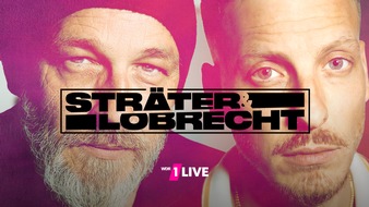 WDR Westdeutscher Rundfunk: &bdquo;Str&auml;ter & Lobrecht&ldquo;: 1LIVE-Comedy-Talk in der ARD Mediathek
