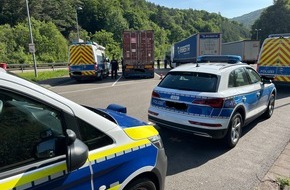 Polizeidirektion Landau: POL-PDLD: Schwerverkehrskontrolle