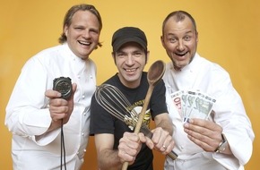 Kabel Eins: Echt lecker: Spitzenköche gegen Lieferservice in "Das Fast Food-Duell" - Neu ab 31. März 2008 bei kabel eins