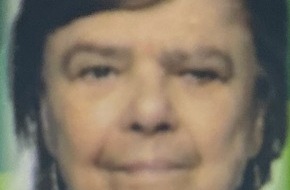 Wiesbaden (KvD) - Polizeipr&auml;sidium Westhessen: POL-WI-KvD: +++90-j&auml;hrige Frau aus Wiesbaden vermisst+++