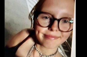 Polizeipräsidium Mittelhessen - Führungs- und Lagedienst: POL-GI: Wetteraukreis: Vermisste 15-jährige Enie Rauwald aus Friedberg