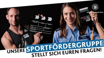 Polizeipräsidium Einsatz, Logistik und Technik: PP-ELT: Blick hinter die Kulissen - Spitzensport in der Polizei Rheinland-Pfalz