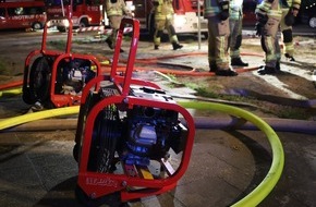 Feuerwehr Kleve: FW-KLE: Keine Verletzten bei Brand in Wohnheim