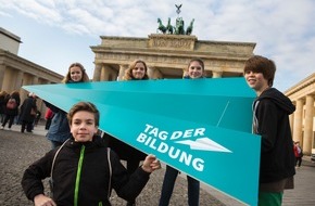 Stifterverband für die Deutsche Wissenschaft: Aufruf zu mehr Bildungschancen / Auftakt zum ersten Tag der Bildung