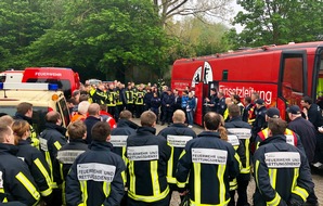 Feuerwehr Bochum: FW-BO: Kampfmittelfund in Hofstede - 2. Update