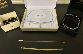Hauptzollamt Stuttgart: HZA-S: Zoll entdeckt geschmuggelten Goldschmuck im Wert von knapp 15.000 Euro