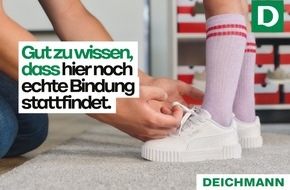 DEICHMANN SE: Verl&auml;sslichkeit, die bleibt: DEICHMANN-Kampagne &bdquo;Gut zu wissen&ldquo; zeigt, was wirklich z&auml;hlt
