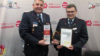 Kreisfeuerwehrverband Lüchow-Dannenberg e.V.: FW Lüchow-Dannenberg: Kreisfeuerwehrverband Lüchow-Dannenberg ist EngagementGewinner 2021 - 10.000 EUR Preisgeld kommen aus Neustrelitz - bereits die zweite Auszeichnung innerhalb von zwei Wochen