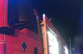 Feuerwehr Bottrop: FW-BOT: Brand im Maschinenraum eines Kohlefrachters