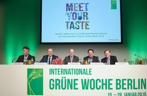 Messe Berlin GmbH: Eröffnungsbericht: Grüne Woche 2018 so international wie nie