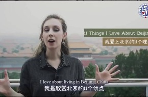 China Matters veröffentlicht Kurzvideo "11 Gründe, warum ich mich in Beijing verliebt habe": US-amerikanische Vloggerin schildert ihre Sicht auf Chinas Hauptstadt
