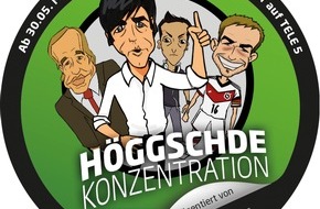 TELE 5: Protein-Müsli für 'Höggschde Konzentration' // Hattrick im Freundschaftsspiel zwischen TELE 5 und LAYENBERGER zum WM-Auftakt (FOTO)