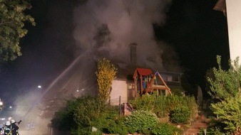Polizeidirektion Pirmasens: POL-PDPS: Dellfeld - Brand eines Einfamilienhauses