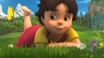 ZDF: "Heidi" ab Ostermontag im ZDF-Kinderprogramm / Johanna Spyris Klassiker im neuen Look (FOTO)