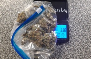 Bundespolizeidirektion Sankt Augustin: BPOL NRW: Fehlender Mund-Nasen-Schutz führt Bundespolizisten zu "größerer" Menge Marihuana