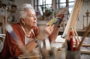 Wort & Bild Verlag - Gesundheitsmeldungen: Kreativität im Alter fördert das Wohlbefinden / Wer sich künstlerisch betätigt, mobilisiert vorhandene Energien und stabilisiert die Psyche