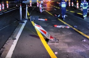 Feuerwehr Sprockh&ouml;vel: FW-EN: Kleintransporter verunfallt in Baustelle