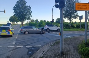 Polizeiinspektion Stade: POL-STD: Apensen: Unfall mit zwei Leichtverletzten