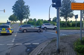 Polizeiinspektion Stade: POL-STD: Apensen: Unfall mit zwei Leichtverletzten