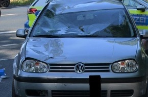 Polizeiinspektion Hildesheim: POL-HI: Verkehrsunfall mit schwerverletztem Radfahrer