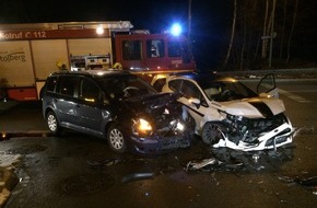 Feuerwehr Stolberg: FW-Stolberg: Schwerer Verkehrsunfall mit einem verletzten  Fahrer