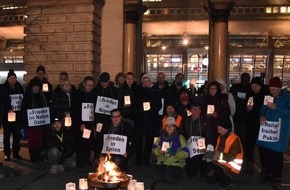 CSI Christian Solidarity International: Veillée silencieuse CSI dans quinze villes suisses en faveur des victimes de persécution religieuse