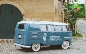 Motor Presse Stuttgart, AUTO MOTOR UND SPORT: Sachsen Classic Rallye: Die Zukunft fährt mit! VW T1 Bulli von '53 nutzt e-Fuel aus der Region / Einige Startplätze sind noch zu bekommen
