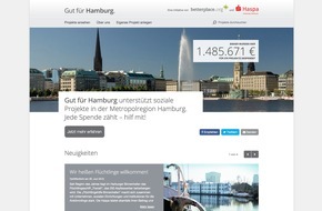 Haspa Hamburger Sparkasse AG: Strategische Partnerschaft: Haspa und betterplace.org starten regionales Online-Spendenportal