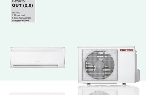 STIEBEL ELTRON: CAWR25i ist bestes Gerät im Test von Klimaanlagen / STIEBEL ELTRON stellt Testsieger bei Stiftung Warentest