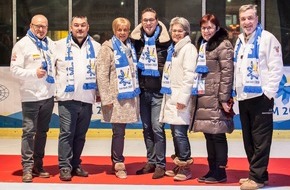 Eisstock WM 2018: Eisstock Weltmeisterschaft der Damen und Herren feierlich eröffnet - BILD